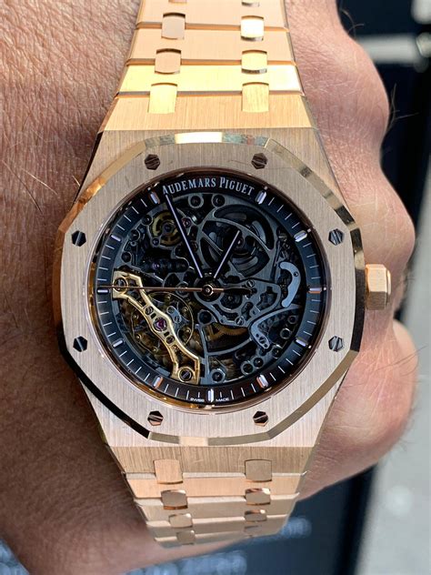 audemars piguet skeleton rose gold retail price